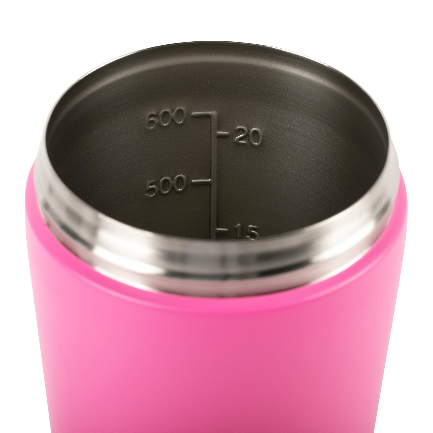 Eco4you 20oz Stainless Steel Shaker Bottle Pink